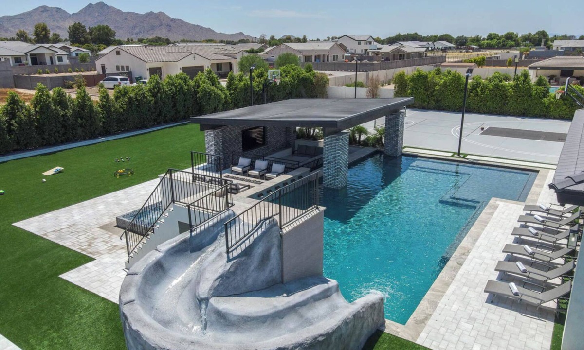 Chandler Heights Citrus House | Lux Family Villa: Pool/Spa Basketball & Pickleball