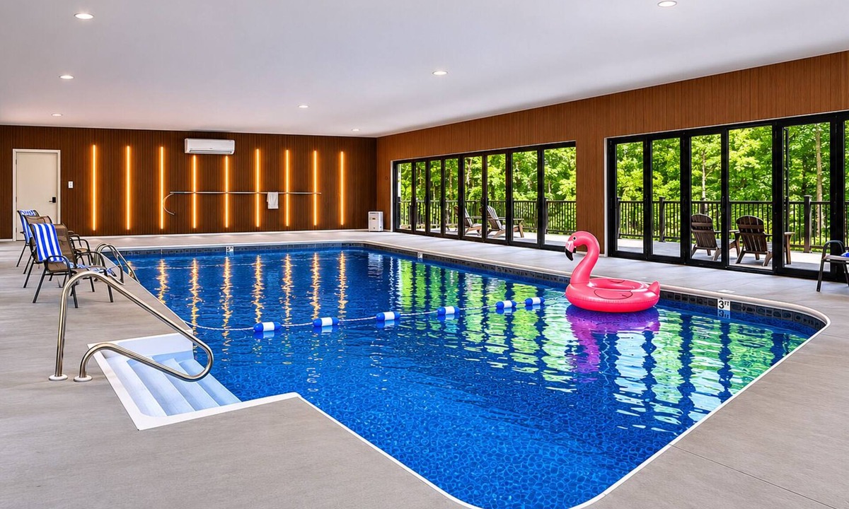 Canadensis House | LUX Heated Pool, Pickleball, Hot Tub Sauna, Arcade