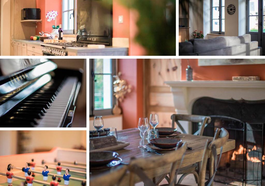 Parigne-lʼEveque House | Luxe et tranquillité au vert: maison 6 chambres, piscine, proche du Mans, idéale familles et groupes - FR-1-410-361