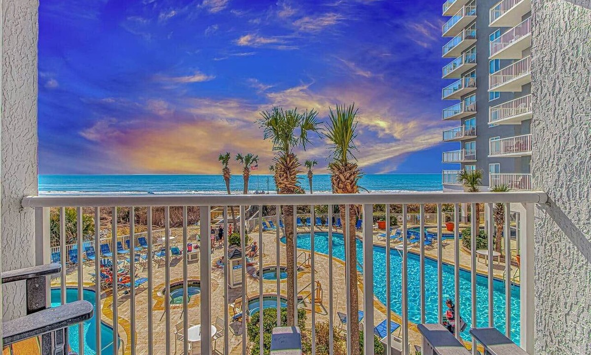 Arcadian Shores Apartment | Luxe Oceanfront @ Seawatch Resort!
