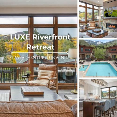 Avon House | LUXE Riverfront Mountain Retreat Walk to Gondola