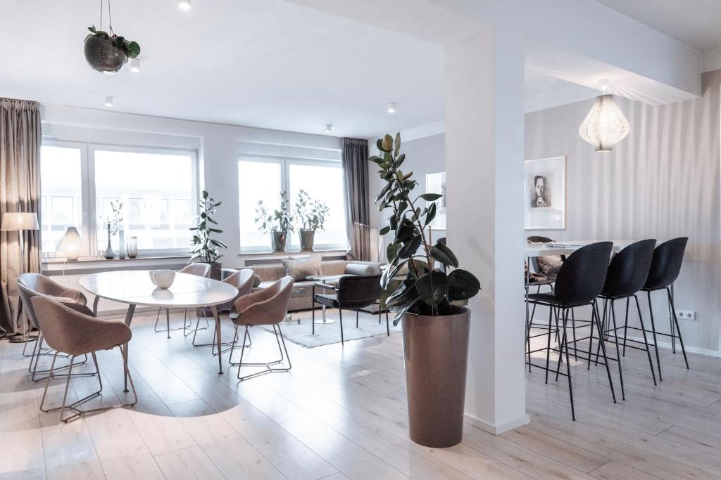Innenstadtring Apartment | Luxuriöses Loft über den Dächern Münsters 150 m²