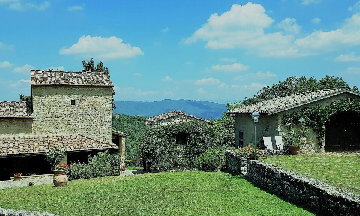 Greve in Chianti Villa | Luxurious 8BR family farmhouse in secluded 40 acre estate with stunning views.