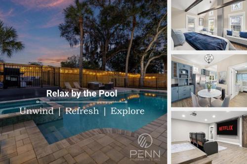 Palm Harbor House | Luxurious Escape Sleeps 10 with Private Pool & Spa
