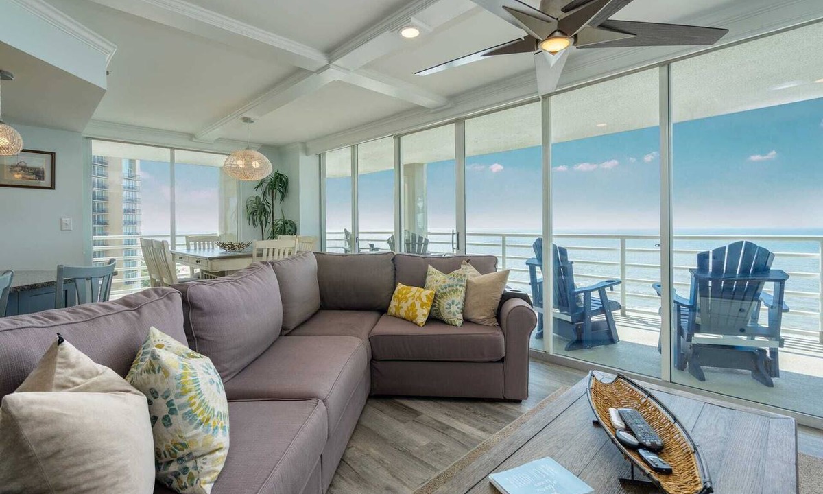 Arcadian Shores Condo | Luxurious Oceanfront 3 Bedroom 2 Bath Condo in Kingston Plantation - North Hampton 901