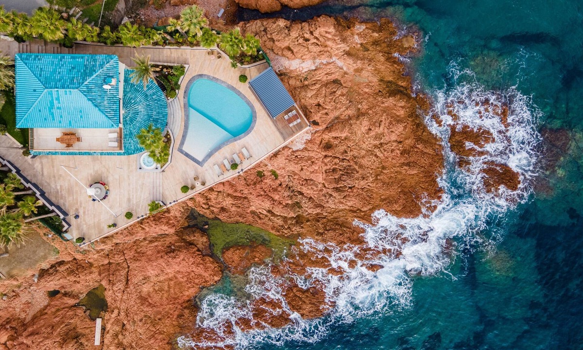 Antheor House | Luxurious villa with panoramic view, pool, Jacuzzi, private access to the sea