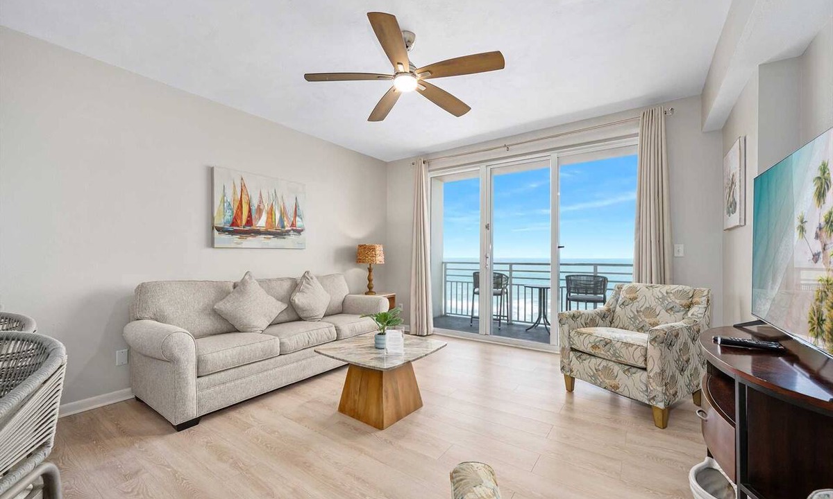 Brush - Stewarts Condo | Luxury 18th Floor 1 BR Condo Direct Oceanfront Wyndham Ocean Walk Resort Daytona Beach | 1808