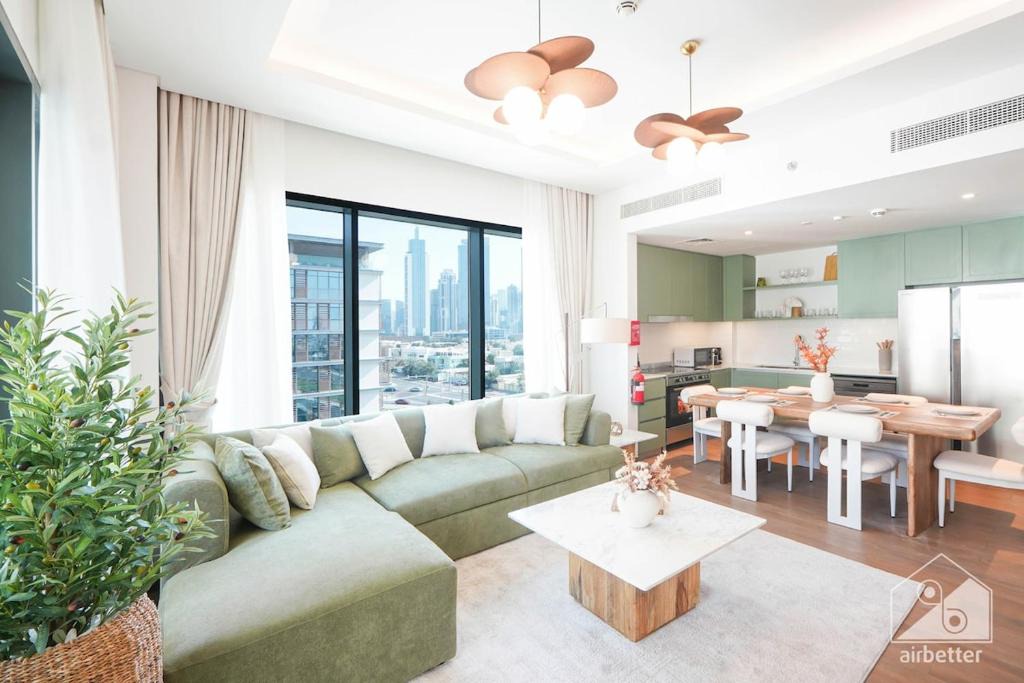 Al Wasl Apartment | Luxury 2 Bedroom Balcony Central park City Walk Dubai