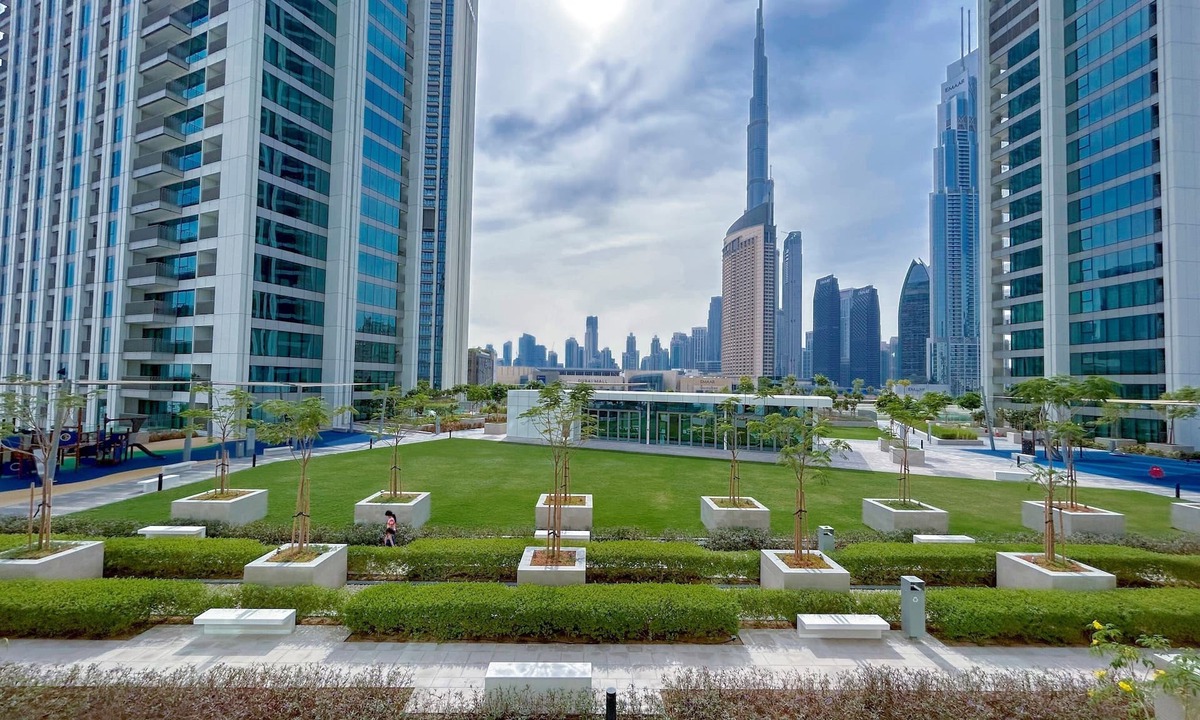 Trade Center Apartment | Luxury 2B in Downtown Views Balcony and Burj View