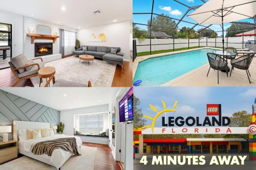 Cypress Gardens House | Luxury 3BR with Private POOL & GAME ROOM, only 4 MIN to LEGOLAND