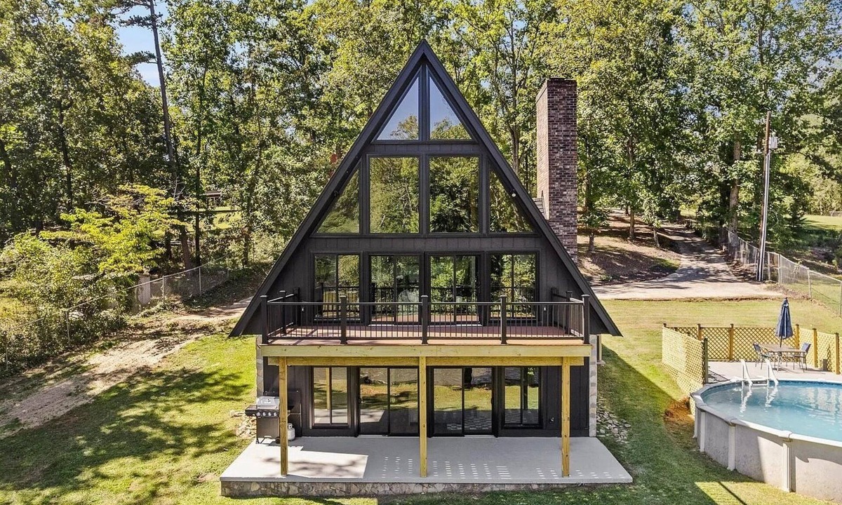 Greenville - Spartanburg House | Luxury A-Frame Lake House