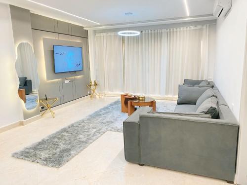 Sheikh Zayed City Apartment | Luxury apartment with garden in Beverly Hills compound, Sheikh Zayed