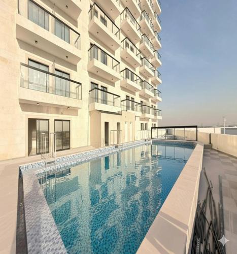 Jebel Ali Apartment | Luxury Apartment with Pool Gym & Free Parking at Equiti Gates Jebel Ali
