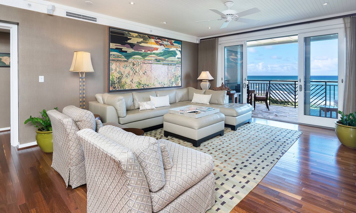 Kahuku Villa | Luxury Beachfront Turtle Bay Ocean Villa G218
