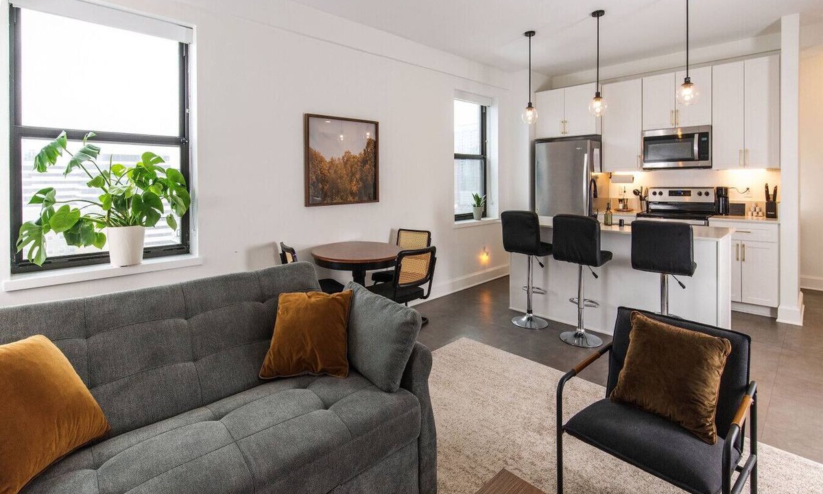 East Town Apartment | Luxury Downtown Apt with Parking, Gym, and Lap Pool · Sleeps 4-5