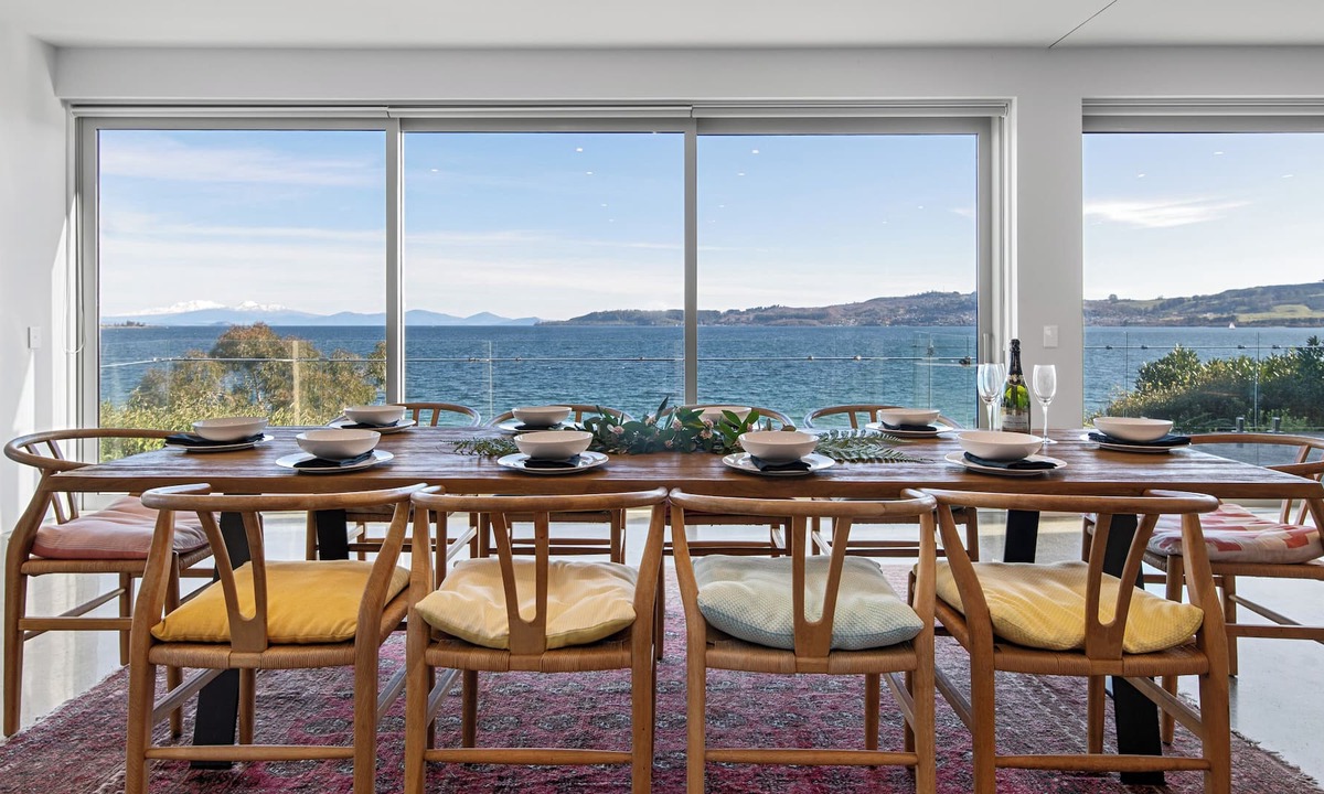 Hilltop House | Luxury Home Boasting Stunning Lake & Mountain Views, Hot Tub & Lake Access