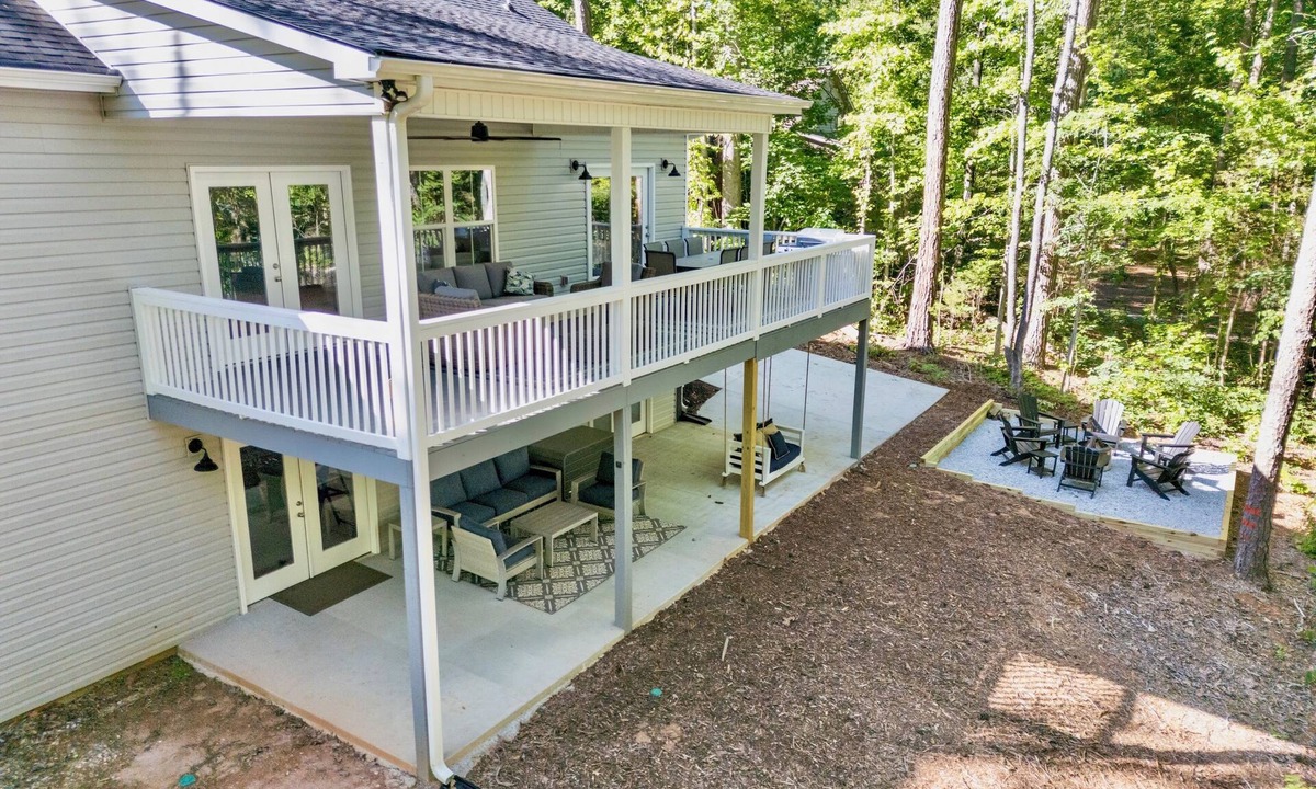 Fair Play House | Luxury Lakefront Retreat with Dock & Hot Tub