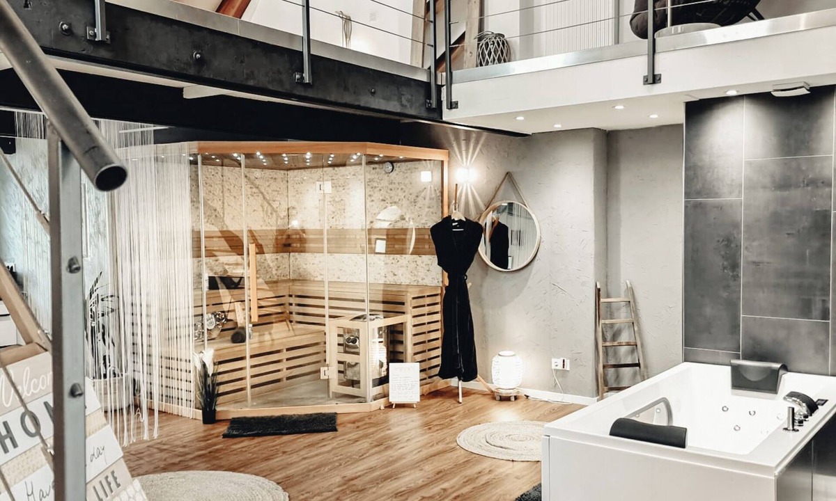 Edingen Apartment | Luxury loft "Timeout" with private spa near Trier