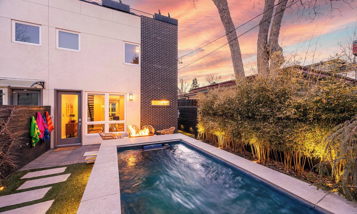 Sloan Lake Apartment | Luxury Oasis! Heated Pool, Rooftop Spa, Fire Pits