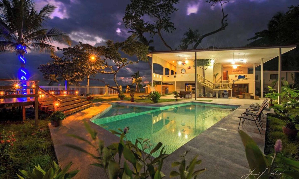 Jaco Villa | Luxury Oceanfront Villa on South End of Jaco Beach, Nicest Part of Jaco Beach