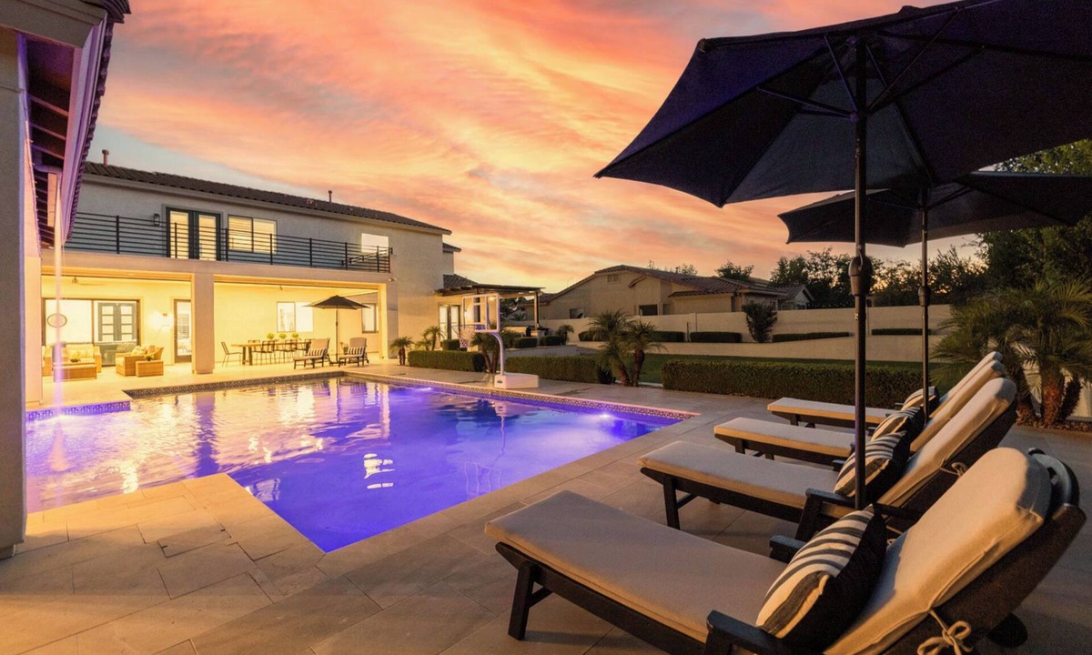 Chandler House | Luxury Outdoor Living - Heated Pool and Hot Tub