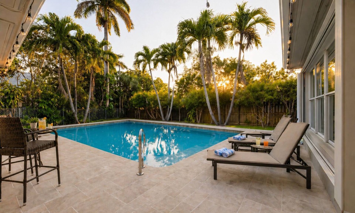 Hallandale Beach House | Luxury Pool Oasis 5 Min to Beach Modern Retreat