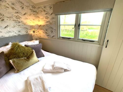 Tavistock Cabin | Luxury Shepherds Hut with Superb Views & Fire Pit & walking distance to a superb Gastro Pub