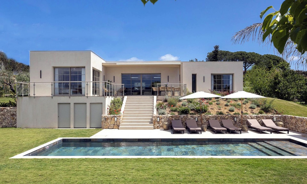 Saint-Paul-de-Vence Villa | Luxury single-storey Villa on French Riviera , View & heated swimming pool
