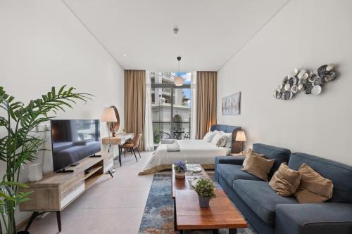 Jumeirah Village Circle Apartment | Luxury Studio with Balcony in JVC