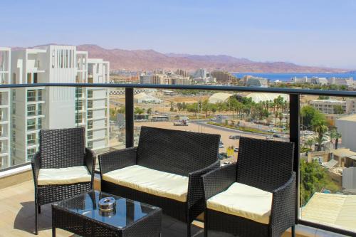 Eilat Apartment | Luxury Suite Apartment With Sea View #63 By Hashdera Eilat