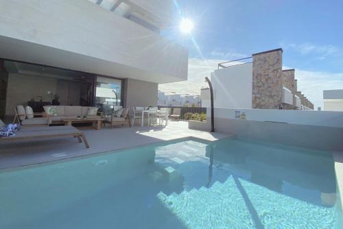 Torre-Pacheco Villa | LUXURY VILLA ALMENDRO 8 WITH PRIVATE HEATED POOL AT SANTA ROSLIA RESORT by PREMIUM SPAIN PROPERTIES