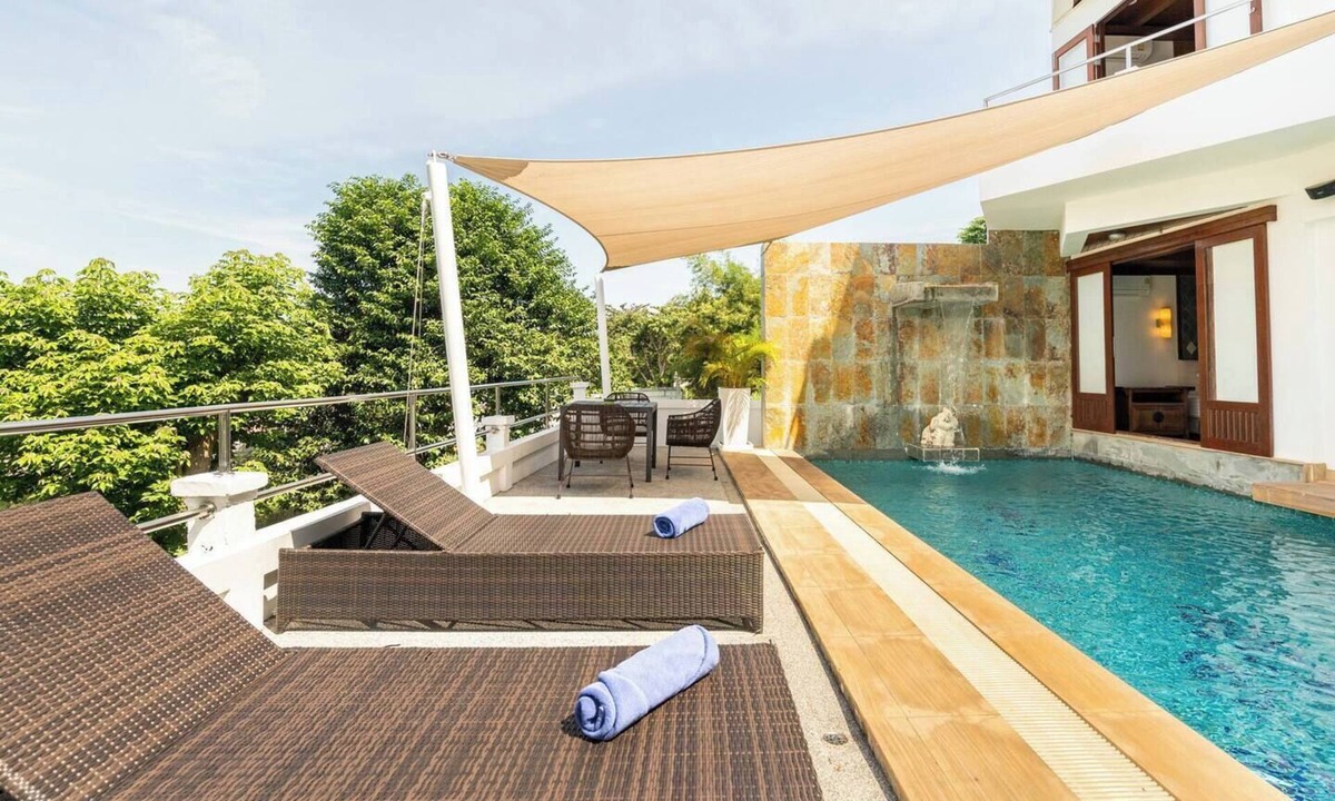 Bophut Villa | Luxury Villa Full SeaView & Waterfront 6-bed Bangrak Best location with SunSet
