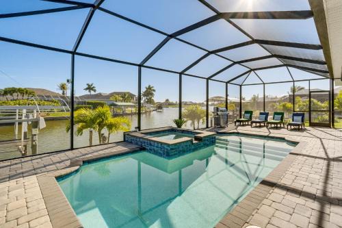 South Gulf Cove House | Luxury Waterfront Escape w/Pool in Port Charlotte