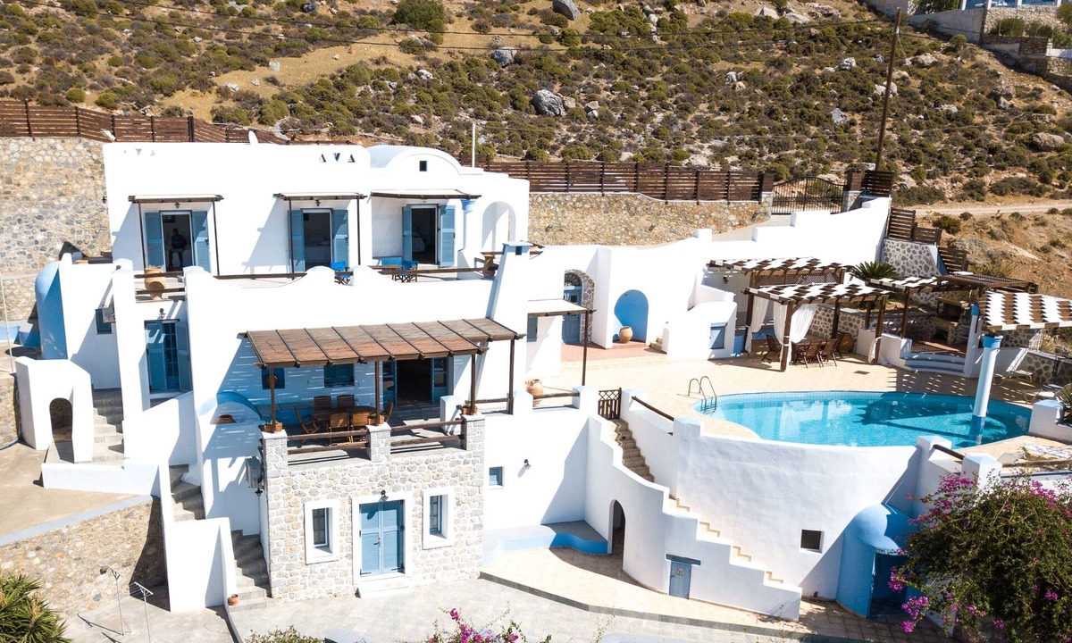Kalymnos Villa | Luxury Waterfront Vacation Villa in Kalymnos, Greece with Private Pool