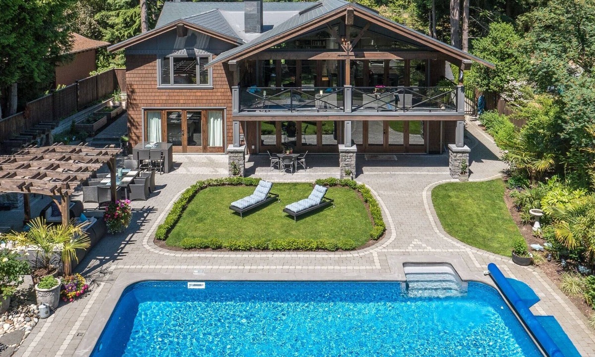 West Vancouver House | Luxury West Vancouver Retreat: Pool, Theatre, Arcade & Firepit