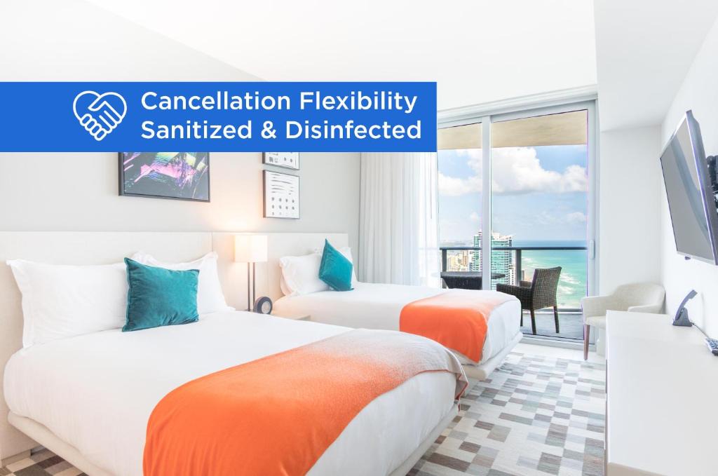 Hollywood South Central Beach Apartment | Lyfe Beach Resort 3804