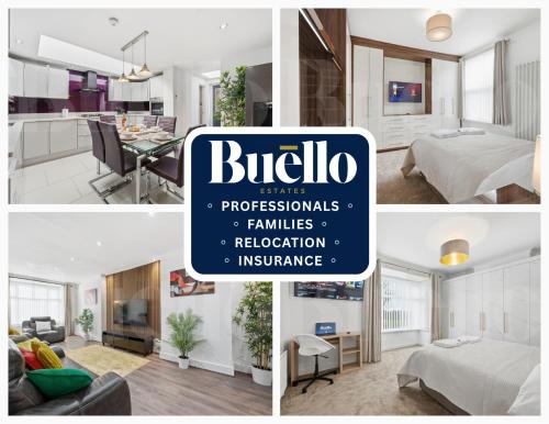 Smethwick House | M5 3bed 2Bath Professionals and Families Parking Premium Beds Electric Sofa Recliners Smart TVs Netflix Underfloor Heating Instant Hot Water FastWifi