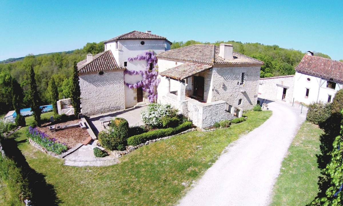 Bagat-en-Quercy House | Magnificent Quercy Blanc house in the heart of the Cahors vineyards
