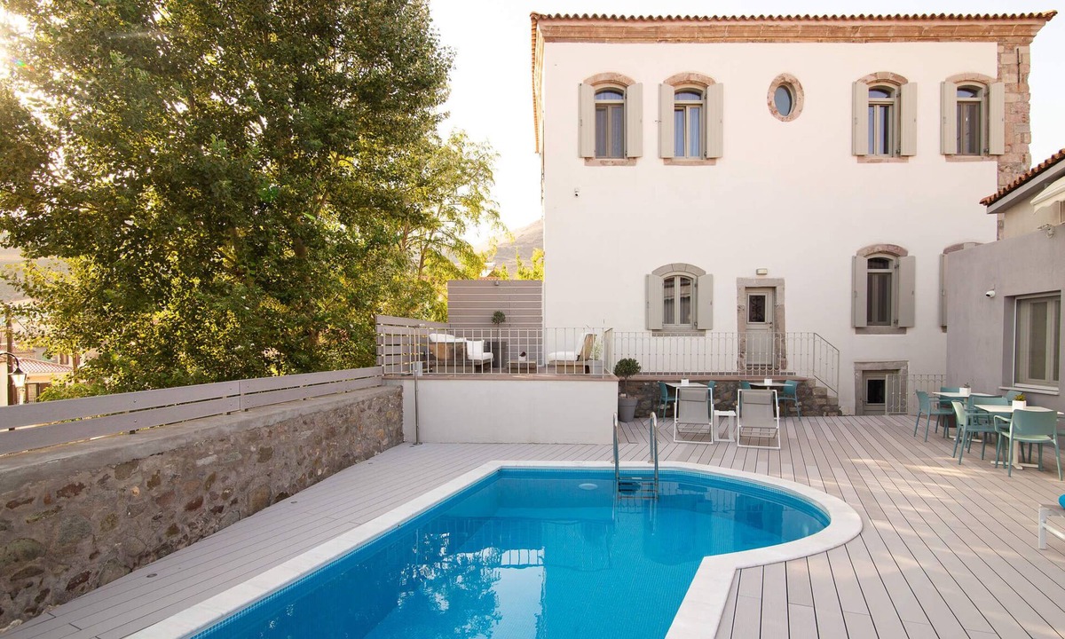 Eresos-Antissa Villa | Magnificent 1850s Eressian Villa Hotel in Lesvos!