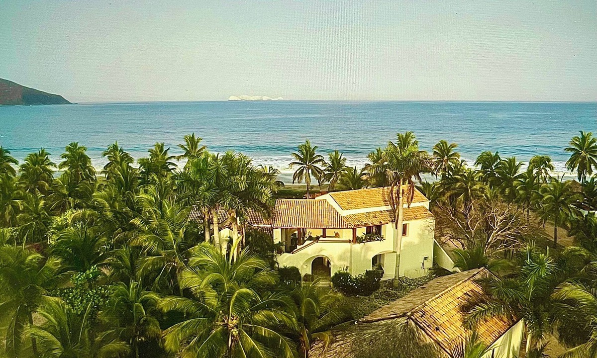 Barra de Potosi House | Magnificent Architectural Ocean Front Estate blending harmoniously with nature.
