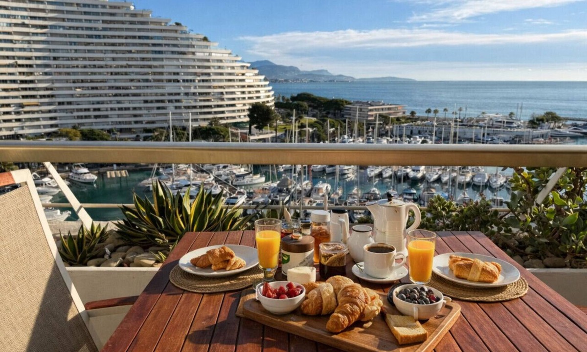 Villeneuve Loubet Beach Apartment | Magnifique vue sur le port