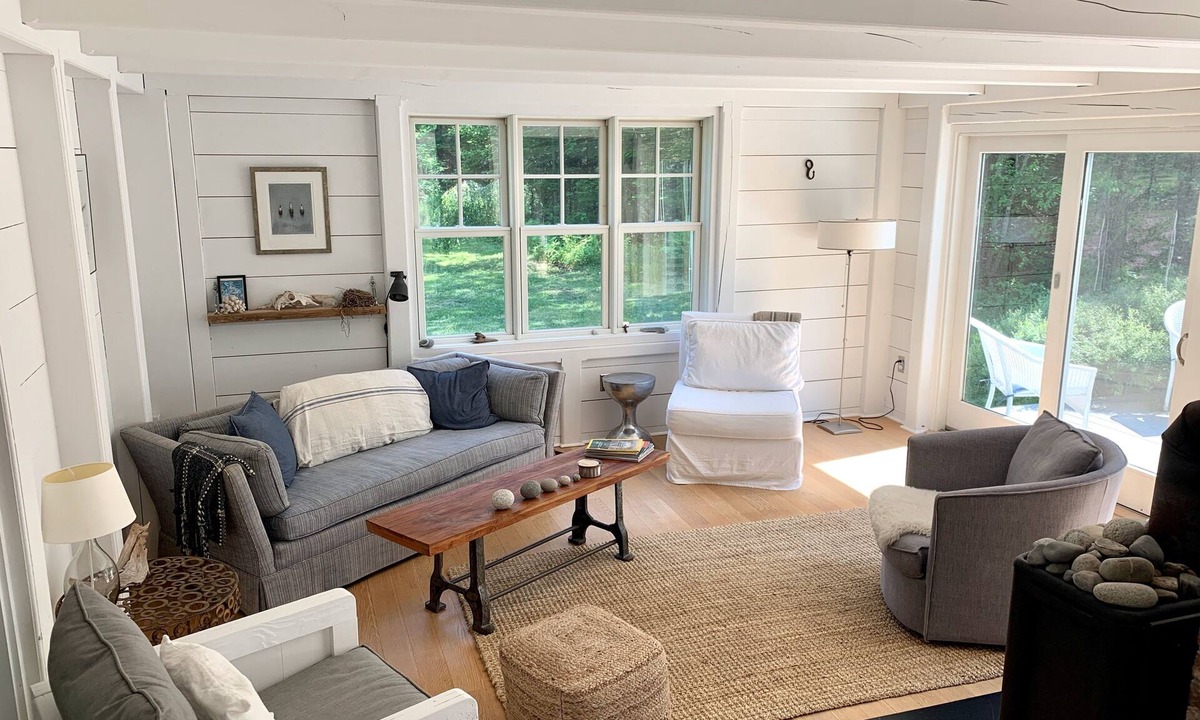 Owls Head Cottage | Maine Waterfront- Rustic-Modern Scandinavian Style Cottage. Private & Secluded.