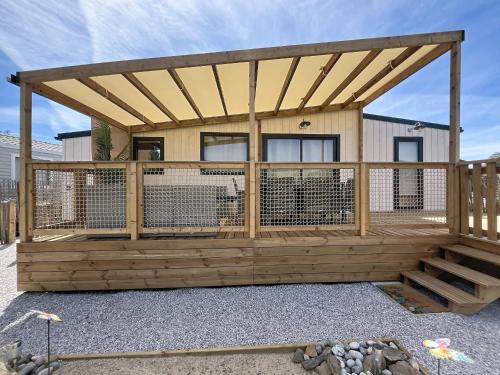 Saint-Pair-sur-Mer House | Maison 3 ch, piscine chauffée - 6 pers. - FR-1-875-4