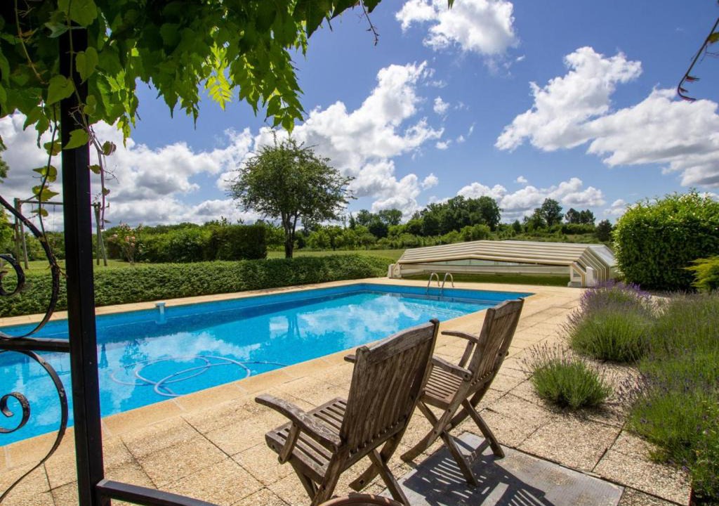 Thenon House | Maison campagnarde avec piscine et cheminée, Périgord Noir - FR-1-616-395