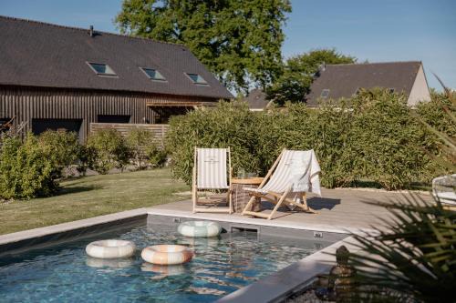 Val-d'Ize House | Maison cosy avec spa et piscine chauffée en Bretagne - près Rennes et Vitré