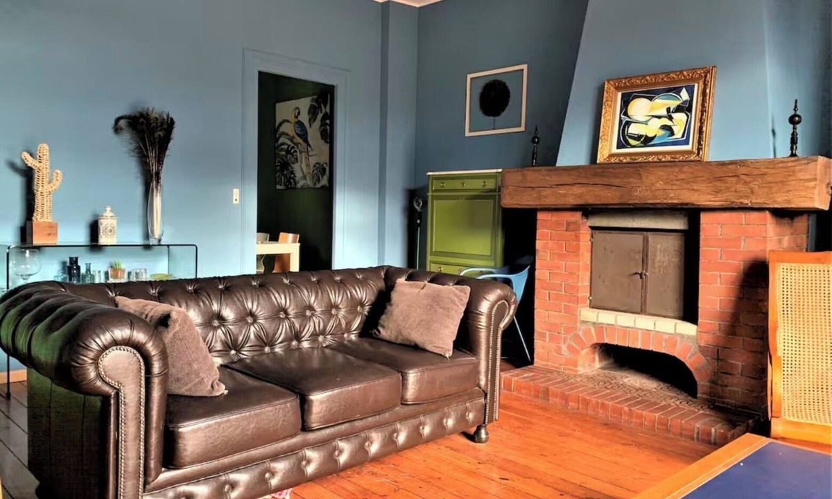 Forges-les-Eaux Apartment | Maison des sources: Duplex with terrace in the center of Forges les Eaux