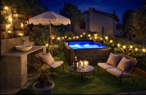 Nice Villa | Maison niçoise vue dégagée avec jacuzzi privatif