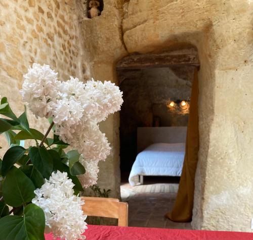 Deneze-sous-Doue House | Maison Troglodyte La Hulotte - Charme et tranquillité