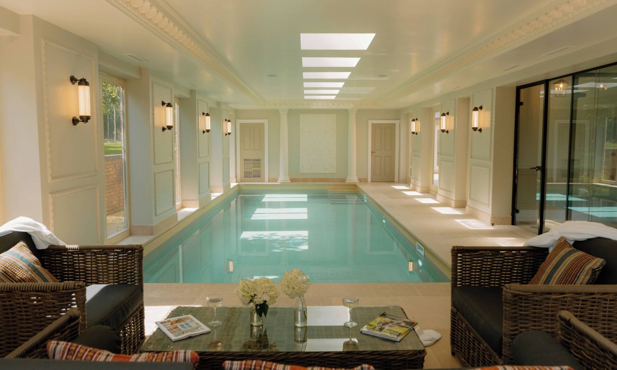 Malpas House | Manor home sleeping 18 guests , indoor pool, spa suite, hot tub, cinema room, outdoor kitchen & bar
