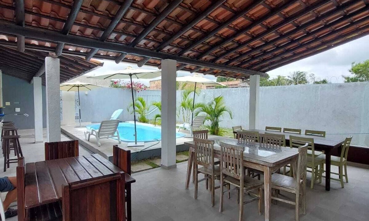 Santa Cruz Cabralia House | Maravilhosa Casa DE Praia Para Familhas Grandes OU Grupos Curtindo EM Libertade